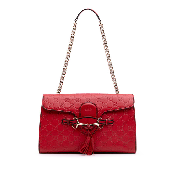 Pre-Loved Gucci Medium Guccissima Emily Shoulder Bag - Picture 1 of 7